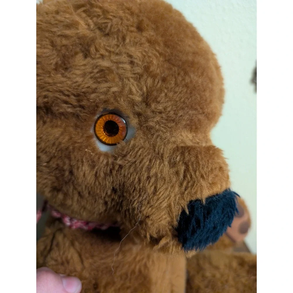 Vintage animal Fair By George Stuffed Plush Bear Cub Brown Teddy Bear 18